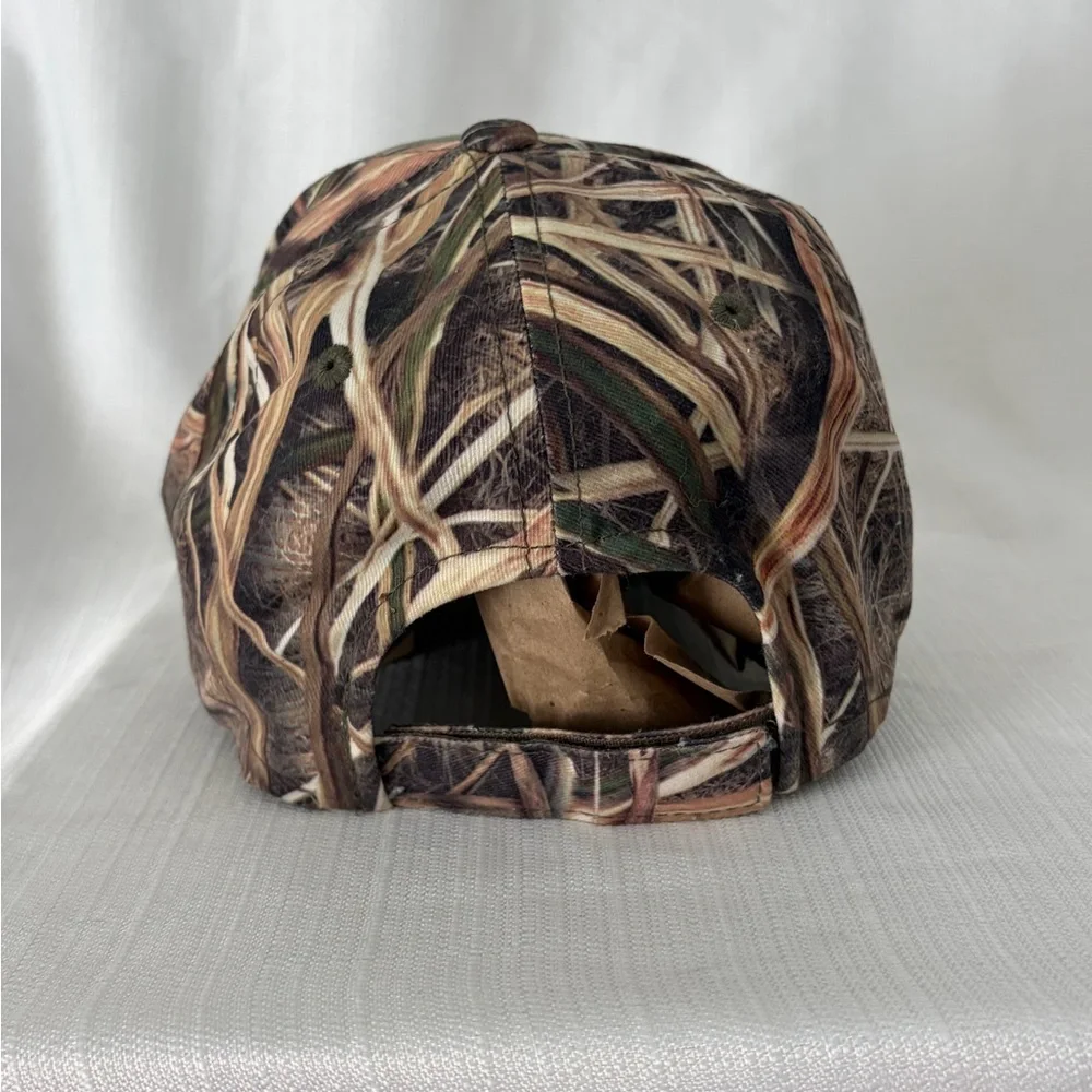 Texas Longhorns Hat Camo Olive Adjustable OSFA NCAA(B147)✨